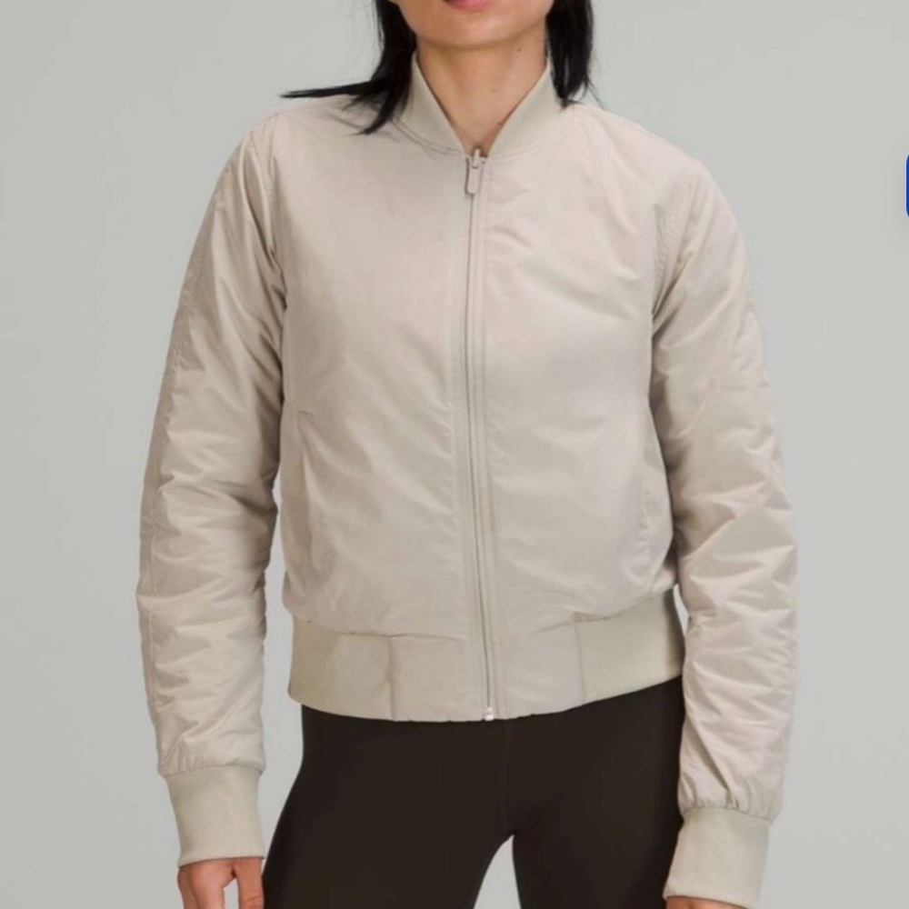 reversible lululemon athletica Bomber Jacket